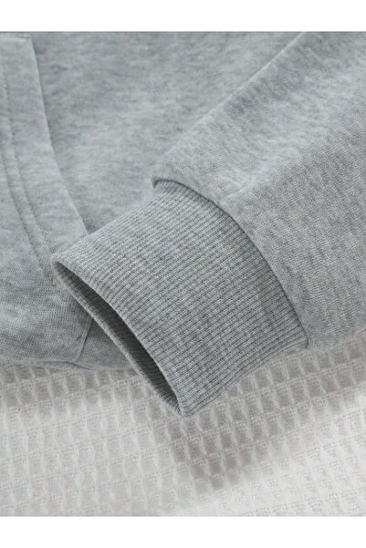 Derays Moon-Star Printed Oversized Hoodie Sweatshirt