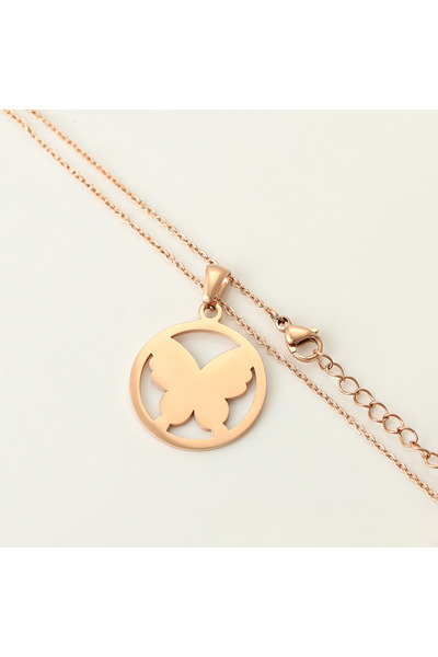 yssey Dalia Rose Gold Plated Jewelry Set