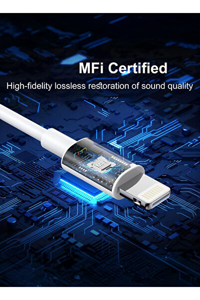 Generic Wired Lightning Earphones for iPhone – High-Quality Sound with Mic & Controls