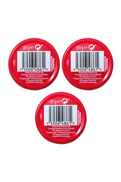 Vasline مرطب شفاه روز 20 جرام *3 قطع