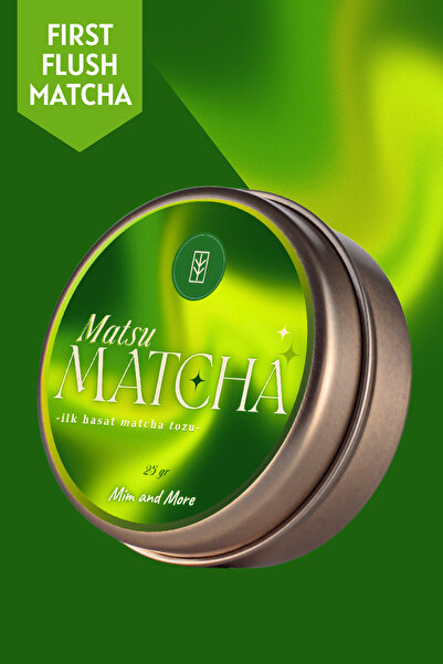 Mim and More Matsu Matcha - First Harvest Premium Pure Matcha Powder 25 g