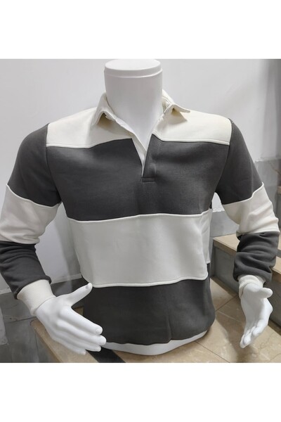 FBI Φούτερ με γιακά πόλο