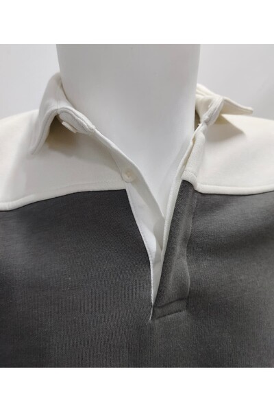 FBI Φούτερ με γιακά πόλο