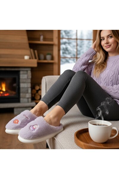 OEM Fluffy, warm and relaxing house slippers, stylish, cheerful and unique slippers, for women, L721