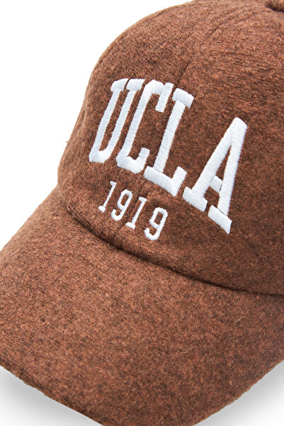 UCLA Axis Coffee Baseball Cap Embroidered and Stamped Fabric Unisex Hat