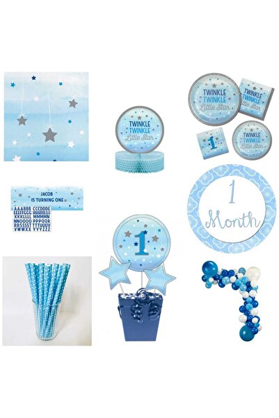 DOOMIDOO زينة عيد الميلاد الأول باللون الأزرق "توينكل توينكل ليتل ستار"