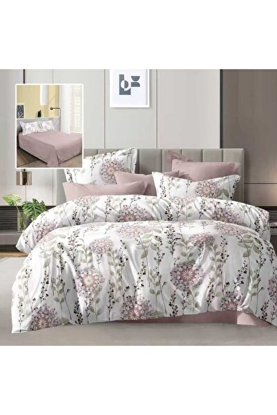 Pucioasa Double bed linen, pale pink flowers