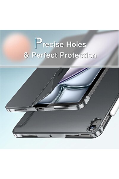 JETech Case for iPad Air 11-Inch (M3/M2, 2025/2024) & iPad Air 5/4 10.9-Inch – Space Grey