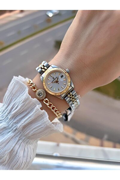 Daniel Klein 2 Years Warranty Jubile Cord 3 Atm Water Resistant Women Wristwatch+Bracelet F.Z.10030.4