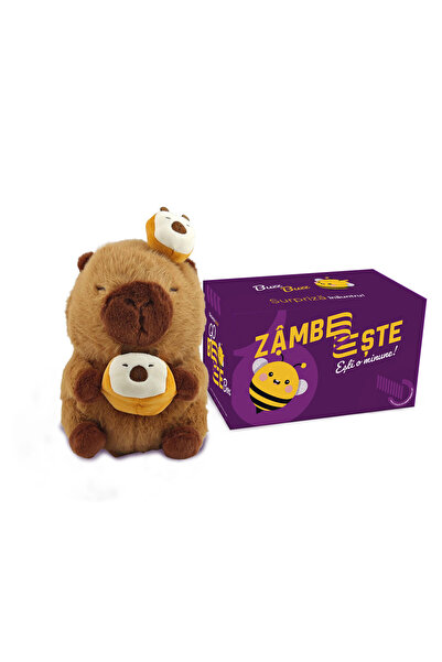 SMART TabbyBoo Mimi Breadstick Plush Toy Set 25 cm with GoBeeBox Gift Box