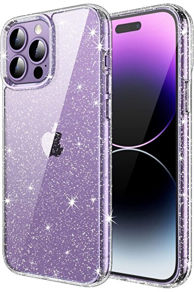 JETech جراب لامع لهاتف iPhone 14 Pro مقاس 6.1 بوصة، غطاء مقاوم للصدمات لامع ل...