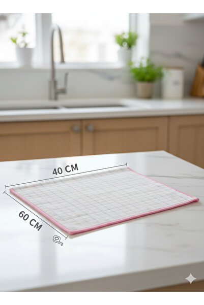 Hagen High Quality Pink Microfiber Kitchen Cleaning Cloth 40X60Cm Stain Resistant 10 Times More Absorbent