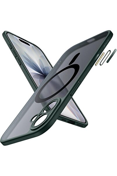 JETech جراب مغناطيسي لهاتف iPhone 17 (6.3 بوصة) - متوافق مع MagSafe، مقاوم لل...