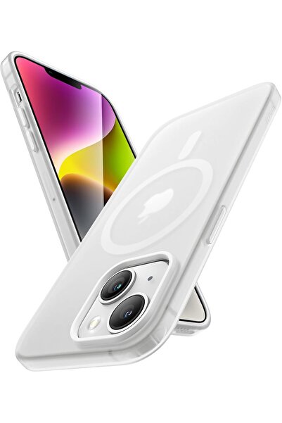 JETech جراب غير لامع لهاتف iPhone 14 مقاس 6.1 بوصة (شفاف غير لامع)