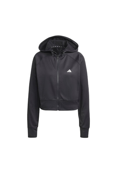 adidas GG Full Zip Hoodie Siyah Kadın Mont
