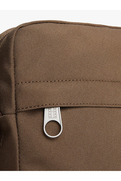 Tommy Hilfiger Men's brown crossbody bag