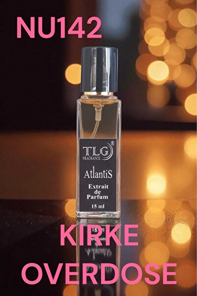 TLG TLGNU142e015 Kirke Overdose Niche Extrait Unisex Parfüm, 15 ml (Cep Boyu)