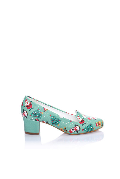 Streetfly Christmas Themed Women's Classic Heeled Shoes