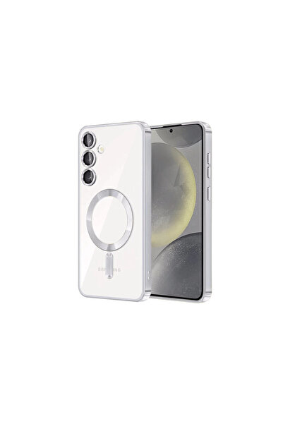 eco port غطاء كروس مغناطيسي متوافق مع جالاكسي إس 23 - رمادي تيتاني