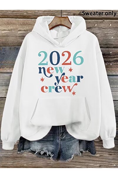 Flaubert - Christmas Men's Hoodie Printed Sweat Quality 3 Yarn Fabric Modern Oversized Cut