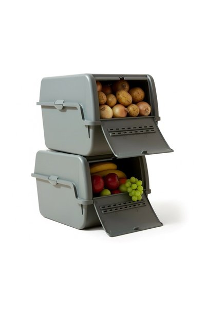 Technow Motek Mt-40 S-Box 8 Liter Multi-Purpose Organizer Anthracite 2 Pieces