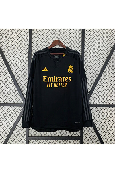 Ronson Real Madrid 2023/24 Sezonu İsimsiz Uzunkol Forması (THIRD SHIRT LONG SLEEVE)