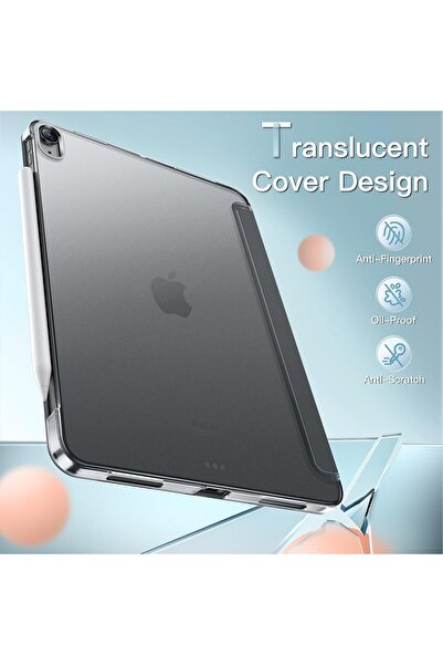 JETech Case for iPad Air 11-Inch (M3/M2, 2025/2024) & iPad Air 5/4 10.9-Inch – Space Grey