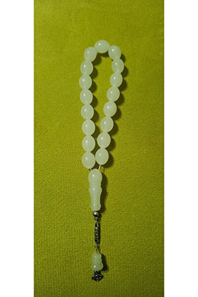 Nurtakı Phosphorescent Glow-In-The-Dark Cat's Eye Egg Cut 17 Habbeli Prayer B...