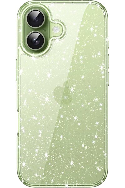 JETech جراب لامع لهاتف iPhone 17 مقاس 6.3 بوصة (رمادي)