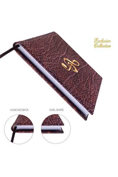 BİDEFTER Piano Note Book (g Major) 100% Handmade, Hand Sewing, 2026 Collection – Artistic Leather – A/5