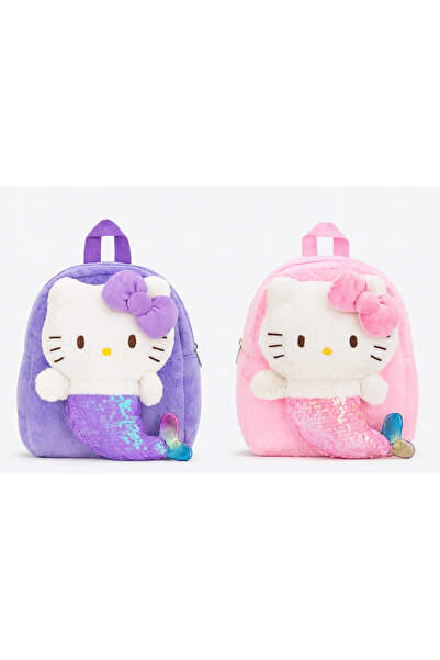 TTT Peluş Hello Kitty Deniz Kızı Sırt Çantası