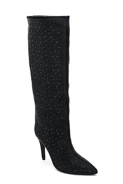 SOFILINE Black boots with rhinestones 72527A 110