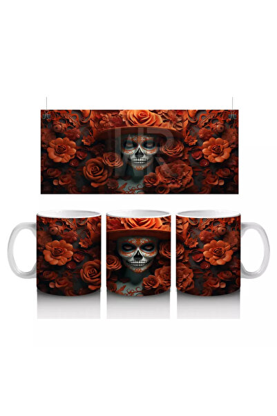 Wisdom Rain الرؤية الروحية في بحر الورد البرتقالي - كوب قهوة للهدايا