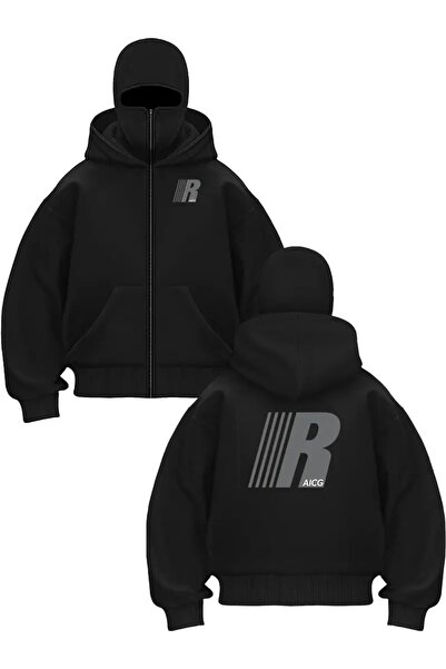 Flaubert سترة كار ماسكلي نينجا يونيسكس بسحاب، كارديجان بثلاث خيوط وسحاب سميك 55555