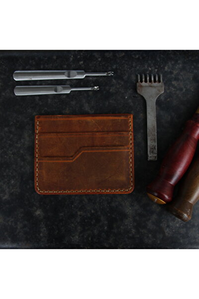 Koof Craft Nova Genuine Leather Snow Wallet - Gift Leather Wallet Handmade Leather Card Holder