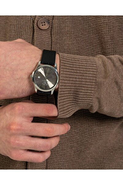 TerziAdemAltun Italian Style S Slim Fit Men's Cardigan Mink T13221