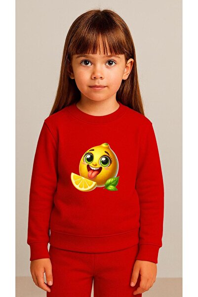 playwear Παιδικό Φούτερ Σετ Ρούχων LIMONN με στάμπα για κορίτσια και αγόρια, ...