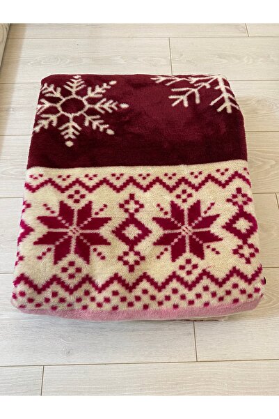 Zümrüt Yılbaşı Battaniyesi - Çift Kişilik (180x230 Cm) - ÖZEL ÜRETİM