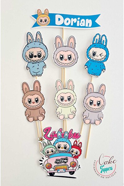 Aniversari de Neuitat Set toppere Labubu baieti