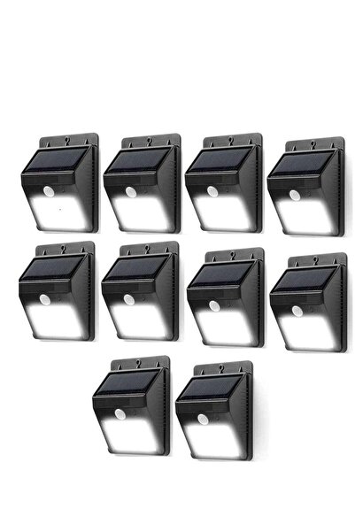 The comprehensive house Solar wall lamp with passive infrared (PIR) sensor - pack of 10
