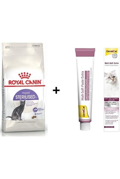Gimcat Sterilised Kısır Kedi Maması 15 kg + Malt 100 gr