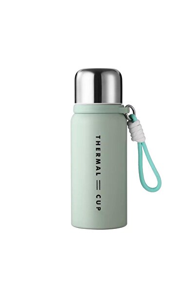 Mira Gift Premium 316 Paslanmaz Çelik 600 ml Termos & Matara - Bardaklı, Pipetli, Taşıma ipli