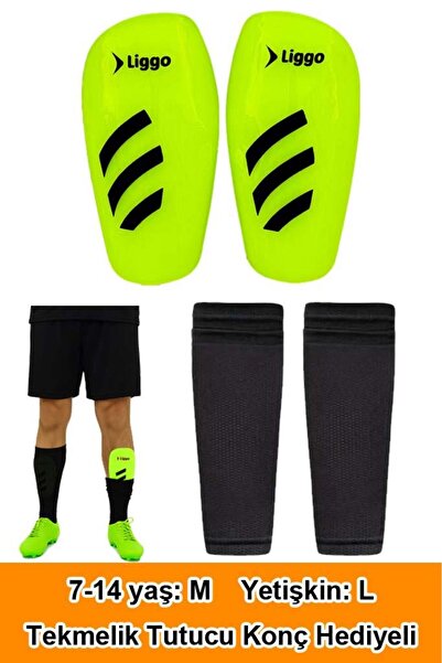 Liggo Profesyonel Konç Çoraplı Tekmelik Yetişkin Tekmelik Çocuk Tekmelik
