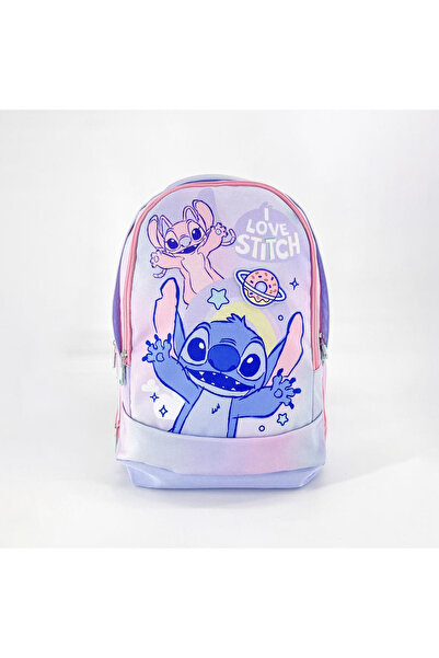 Lilo & Stitch I Love expandable school bag, 31x14x41.0 cm