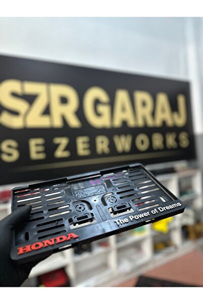 SZR GARAJ HONDA THE POWER OF DREAM KARE PLAKALIK 1 ADET OTOMOBİL