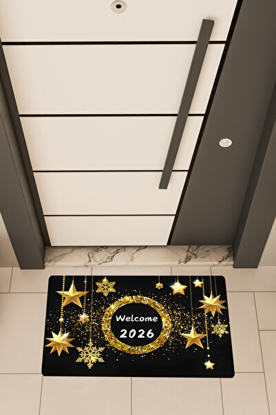 Dormot High Quality Digital Printing, New Year, Merry Christmas, Christmas Themed Door Mat