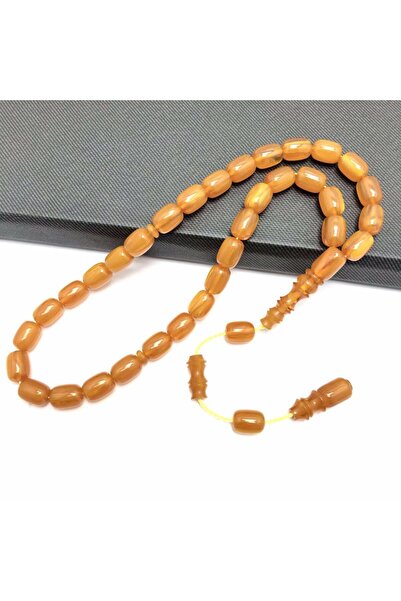 KANUNİ TESBİH Capsula croială Mărgele de rugăciune din chihlimbar de culoare ...