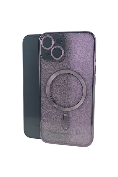 DAMUR Защитен калъф 2 в 1, за Apple iPhone 14 Plus, съвместим с MagSafe, магн...