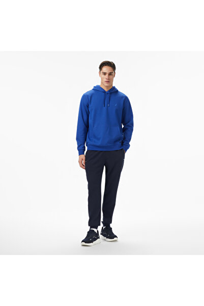 Nautica Men's Blue Classic Fit Hooded Sweatshirt