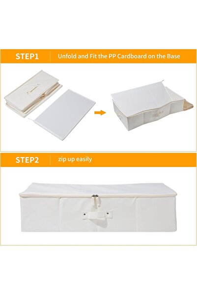 Yakucho Wedding Dress Storage Box - Preservation Box with 20 Acid-Free Tissue Papers, Beige